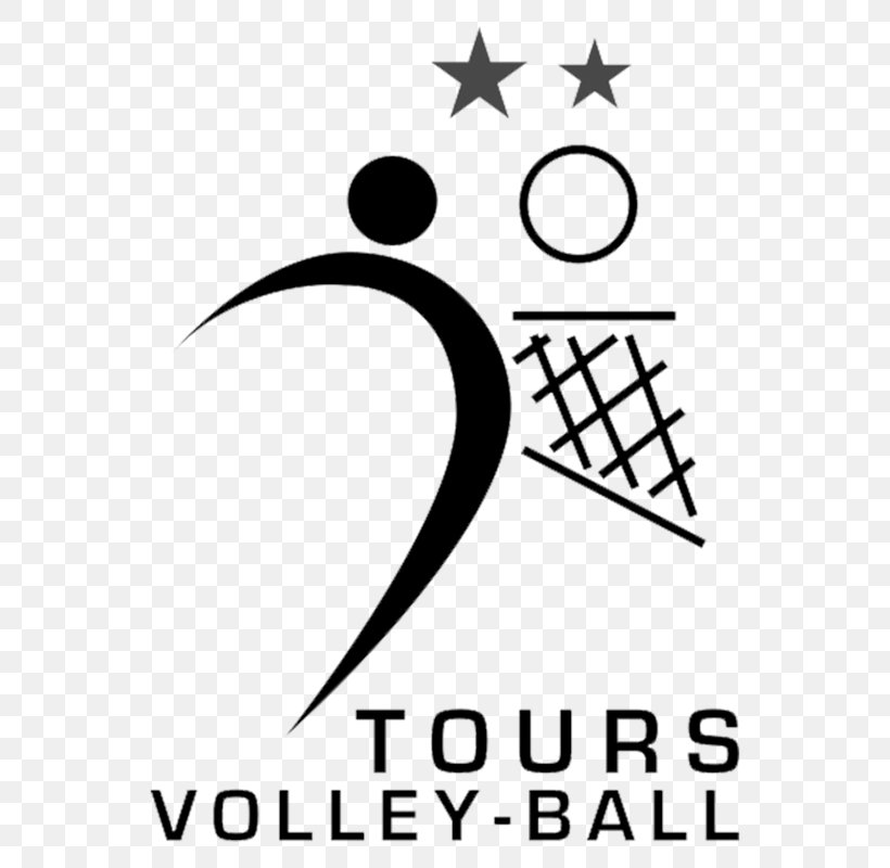 Tours VB Volleyball Otodynamics Logo, PNG, 800x800px, Volleyball, Area, Black And White, Brand, Converse Download Free