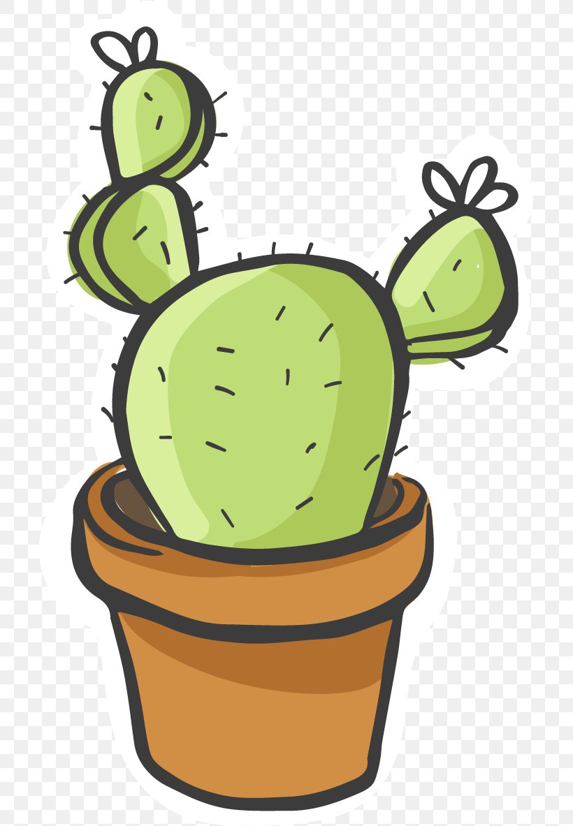 Cactaceae Succulent Plant Icon, PNG, 709x1183px, Cactaceae, Amphibian, Cactus, Designer, Flower Download Free