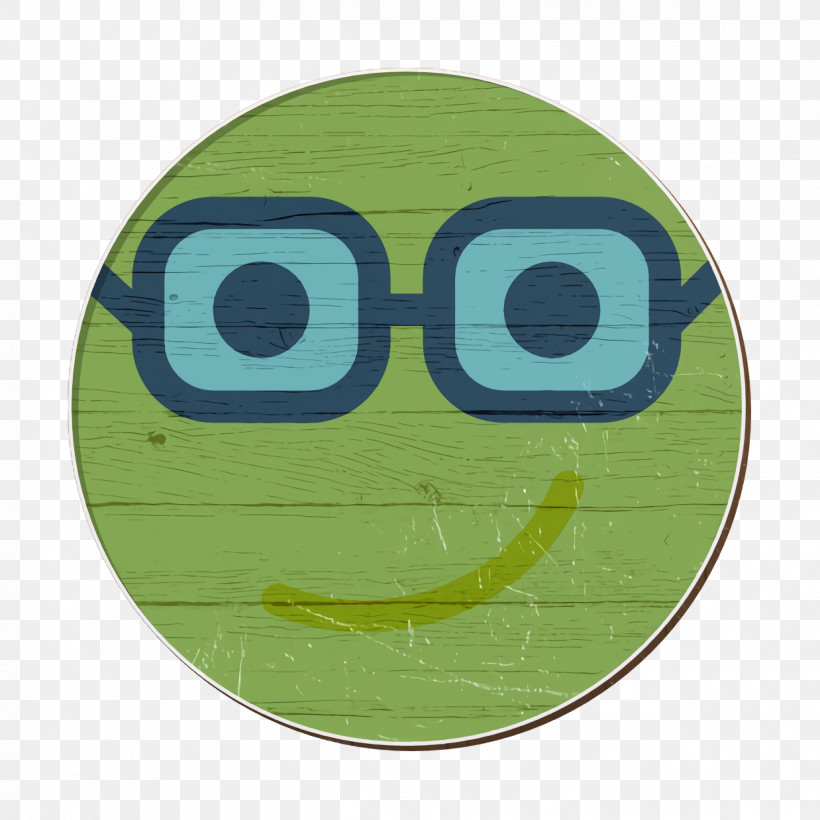 Nerd Icon Emoticon Set Icon, PNG, 1238x1238px, Nerd Icon, Emoticon Set Icon, Green, Meter, Smiley Download Free