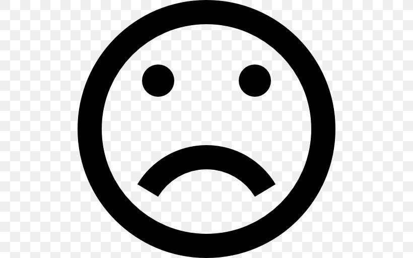 Smiley Emoticon Clip Art, PNG, 512x512px, Smiley, Area, Black And White, Computer, Crying Download Free