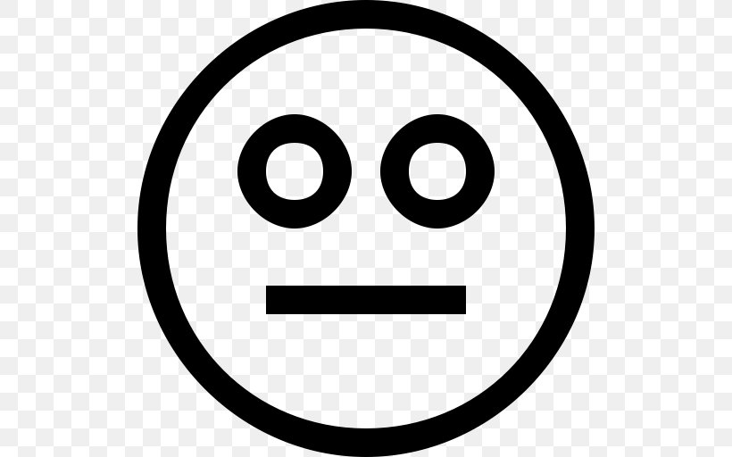 Smiley Emoticon, PNG, 512x512px, Smiley, Area, Avatar, Black And White, Emoticon Download Free