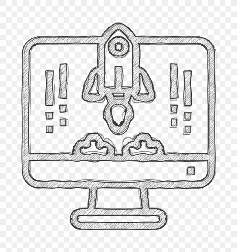 Type Of Website Icon Rocket Icon, PNG, 1104x1176px, Type Of Website Icon, Coloring Book, Line Art, Rocket Icon Download Free
