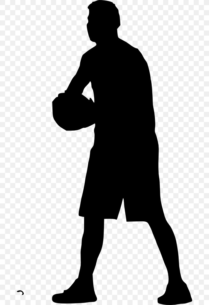 Clip Art Basketball Silhouette Transparency, PNG, 688x1200px, Basketball, Basketball Player, Drawing, Gentleman, Human Download Free
