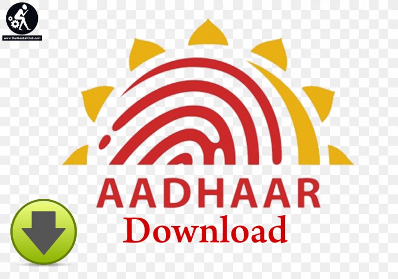 UIDAI Logo Illustration Aadhaar Brand, PNG, 1000x700px, Logo, Aadhaar, Area, Brand, Special Olympics Area M Download Free