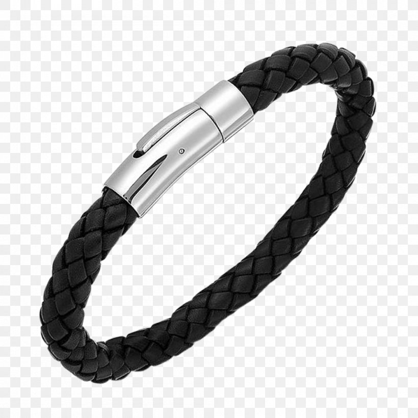 Bracelet Jewellery Leather Clothing Accessories, PNG, 1000x1000px, Bracelet, Artificial Leather, Bangle, Black, Bolo Tie Download Free