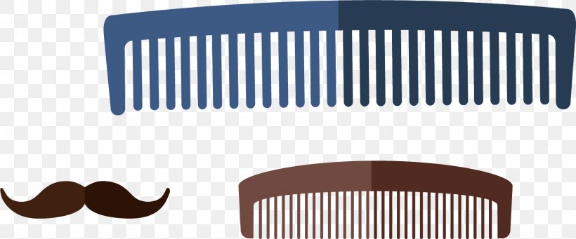 Comb Euclidean Vector Beard, PNG, 1740x725px, Comb, Beard, Brand, Brown, Element Download Free