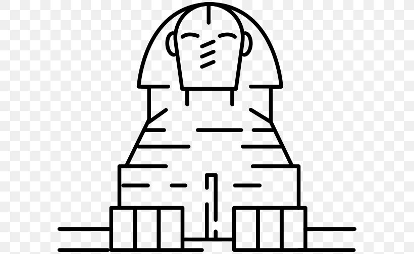 Great Sphinx Of Giza Ancient Egypt Tantalum Capacitor, PNG, 600x504px, Sphinx, Ancient Egypt, Area, Black, Black And White Download Free