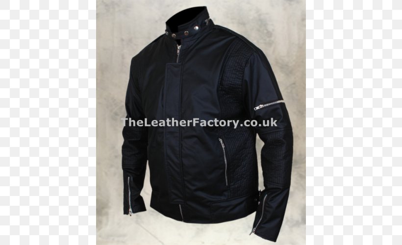Leather Jacket Textile Sleeve, PNG, 500x500px, Leather Jacket, Brand, Cuff, Denim, Guymanuel De Homemchristo Download Free
