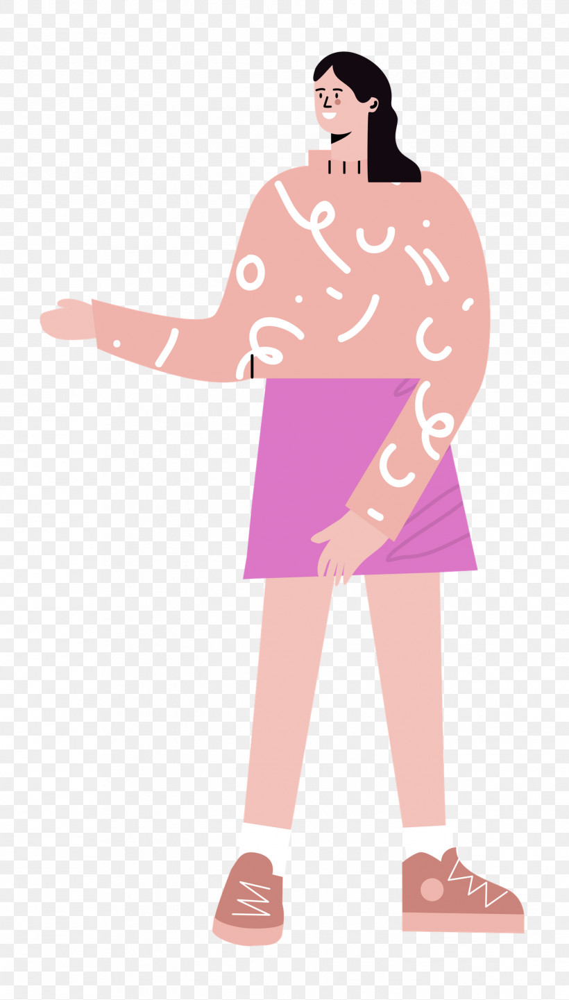 Standing Skirt Woman, PNG, 1422x2500px, Standing, Abdomen, Clothing, Hm, Skeletal Muscle Download Free