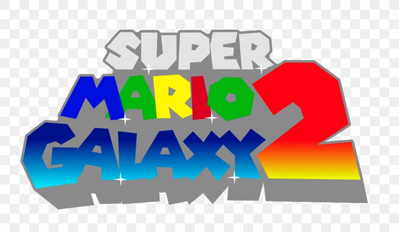 Super Mario Galaxy 2 Wii Nintendo, PNG, 2400x1400px, Super Mario Galaxy 2, Brand, Game, Games, Logo Download Free