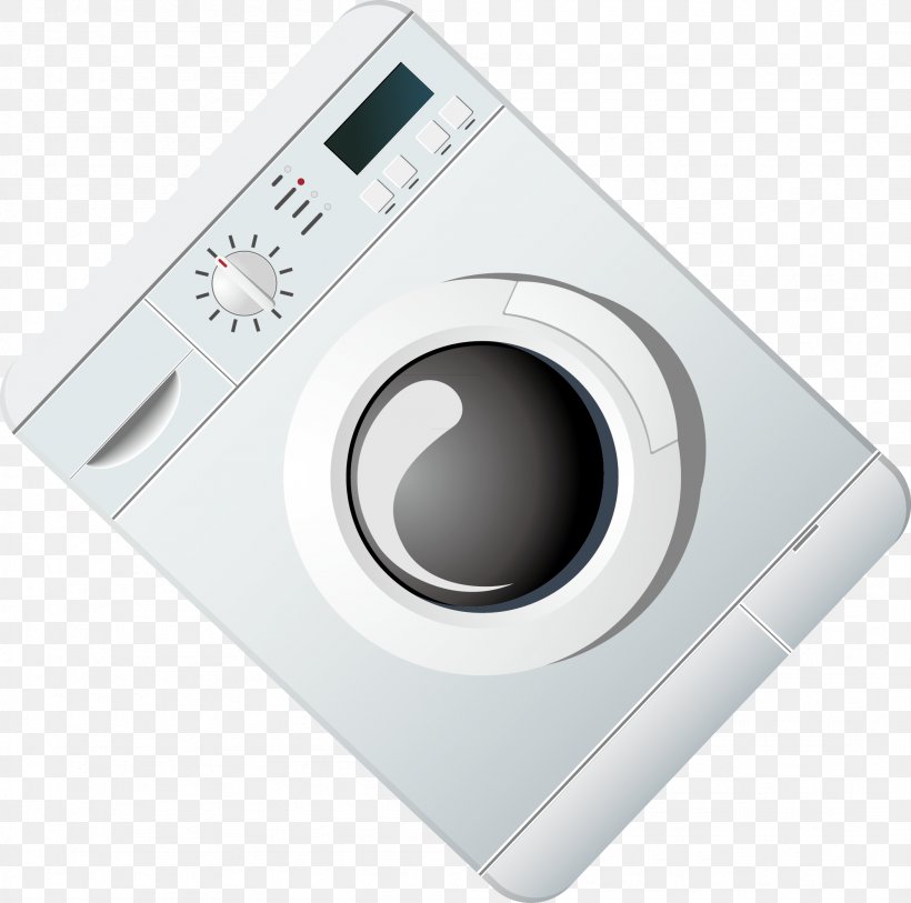 Washing Machine, PNG, 2104x2088px, Washing Machine, Designer, Electronics, Flat Design, Gratis Download Free