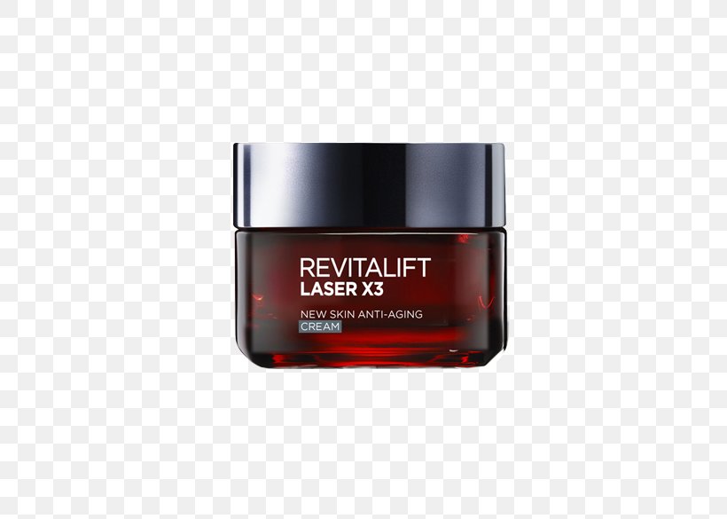 Anti-aging Cream L'Oréal RevitaLift Laser X3 Serum LÓreal Moisturizer, PNG, 600x585px, Antiaging Cream, Ageing, Bb Cream, Cream, Deodorant Download Free