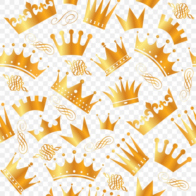 Crown Euclidean Vector Download, PNG, 1200x1200px, Crown, Computer, Emperor, Gold, King Download Free