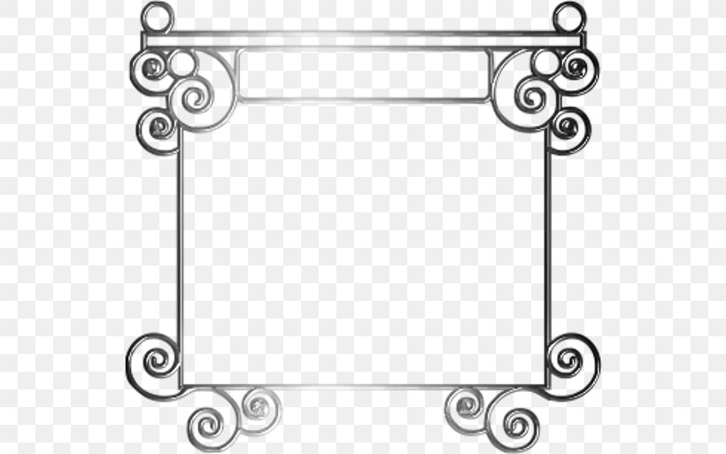 Picture Frames Photography Clip Art, PNG, 540x513px, Picture Frames, Area, Bathroom Accessory, Black And White, Body Jewelry Download Free