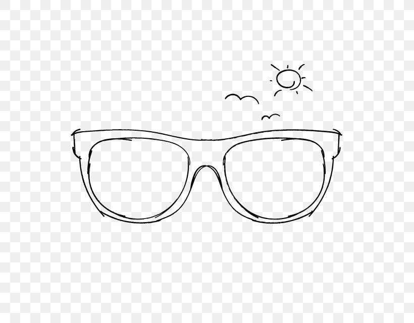 Sunglasses Goggles, PNG, 640x640px, Glasses, Area, Black And White, Eyewear, Goggles Download Free