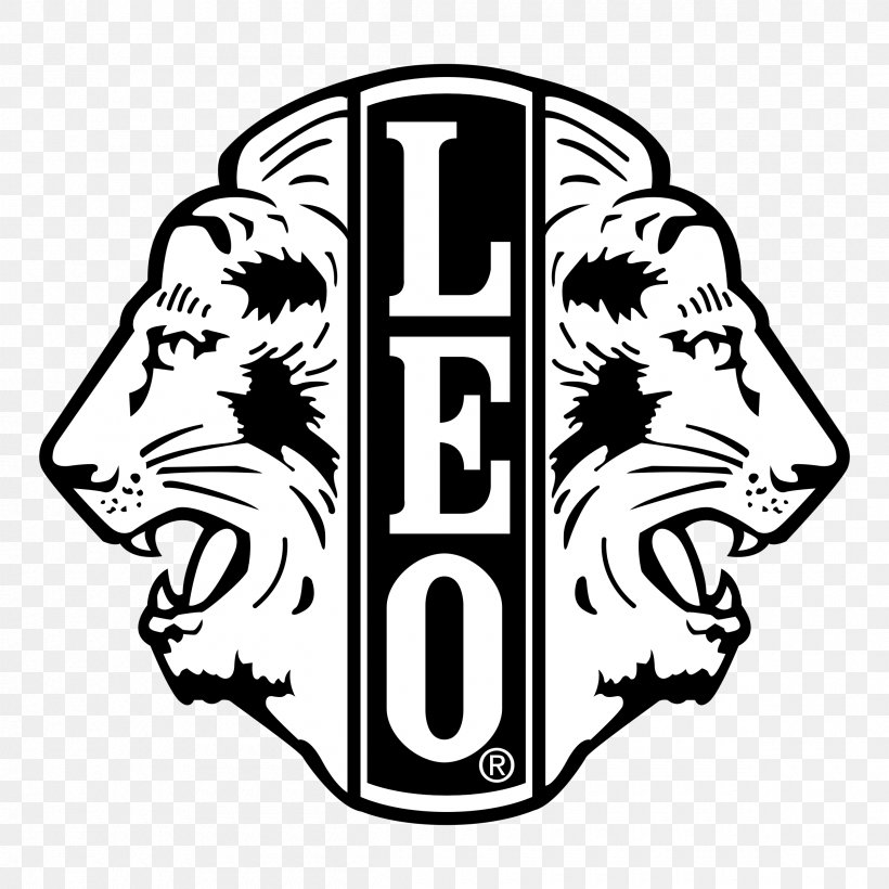 Vector Graphics Clip Art Logo Zodiac Leo, PNG, 2400x2400px, Logo, Big Cats, Black, Black And White, Brand Download Free