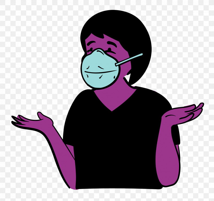 Woman Medical Mask Coronavirus, PNG, 2500x2348px, Woman, Biology, Cartoon, Character, Conversation Download Free