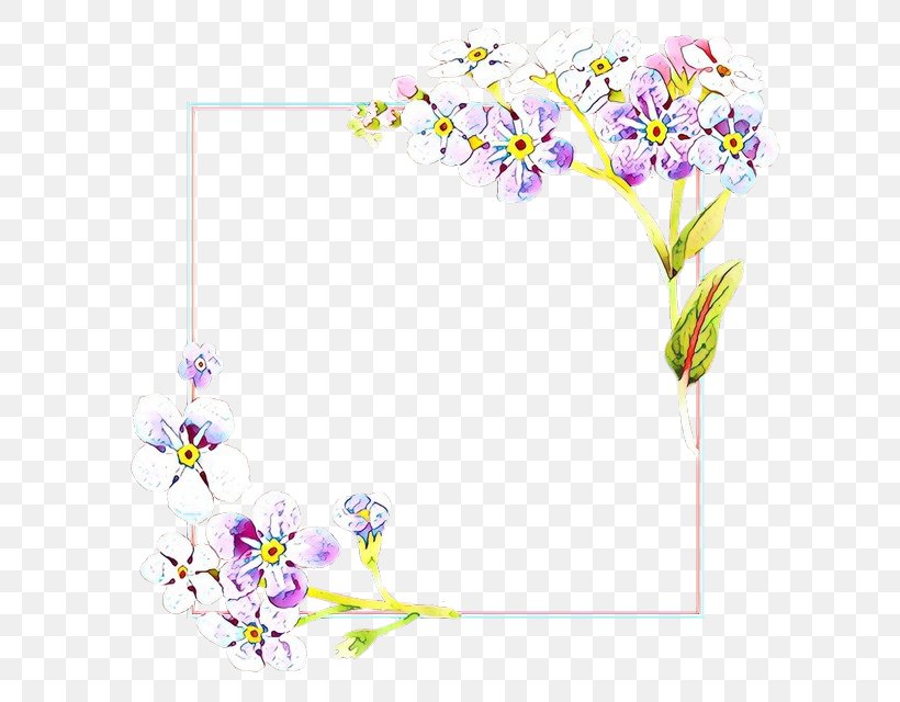Background Flowers Frame, PNG, 640x640px, Cartoon, Blossom, Branch, Cut Flowers, Family Download Free