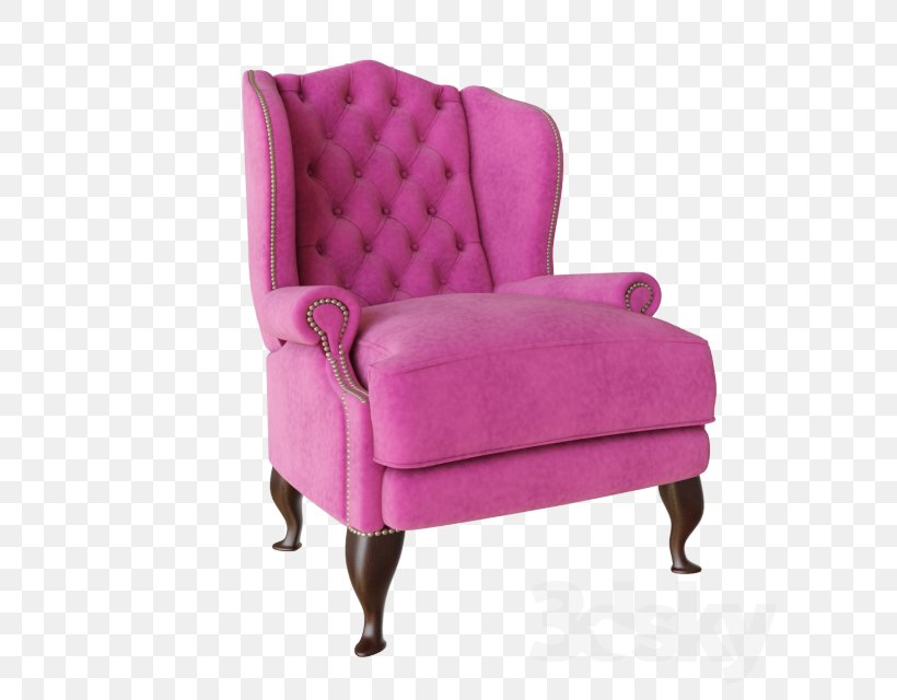 Chair Comfort Couch, PNG, 640x640px, Chair, Comfort, Couch, Furniture, Magenta Download Free