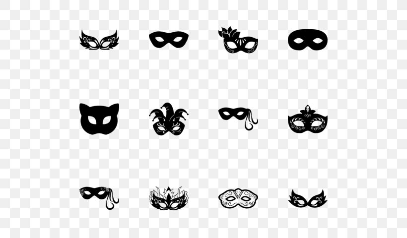 Mask Transport Clip Art, PNG, 560x480px, Mask, Area, Black, Black And White, Body Jewelry Download Free