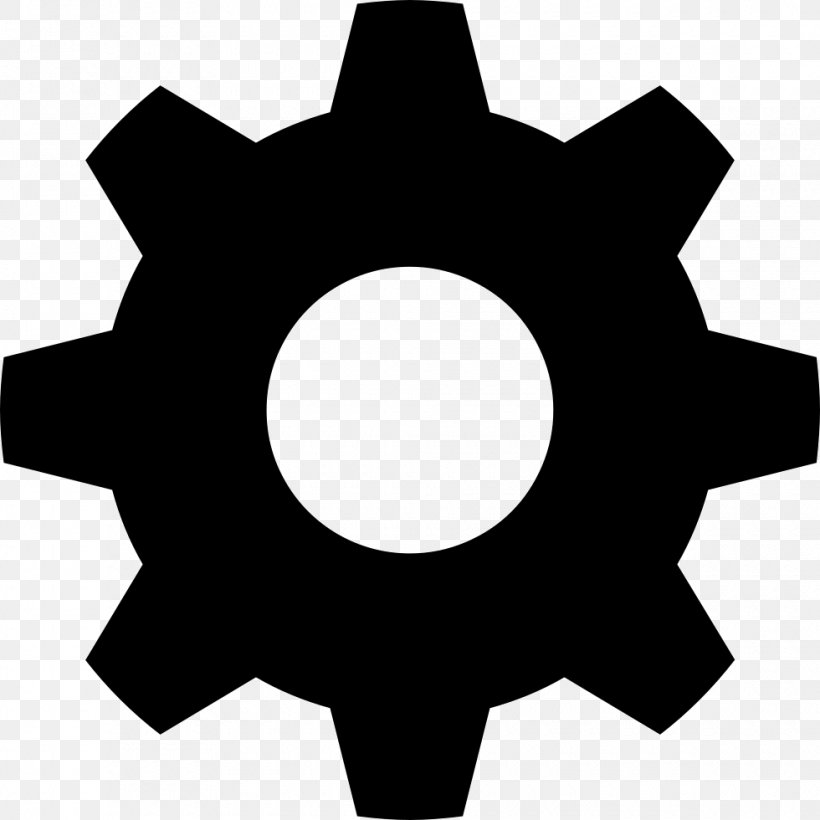 Euclidean Vector, PNG, 980x980px, Gear, Black And White, Button, Computer Configuration, Computer Monitors Download Free