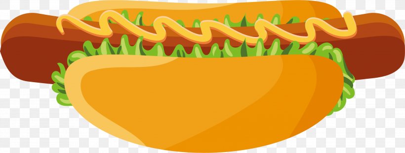 Hot Dog Sausage Fast Food, PNG, 2794x1063px, Hot Dog, Diet Food, Dog, Fast Food, Food Download Free