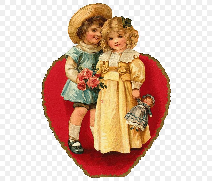 Paper Valentine's Day Greeting & Note Cards Victorian Era Clip Art, PNG, 531x699px, Paper, Child, Christmas, Christmas Ornament, Doll Download Free