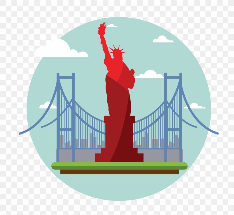 Statue Of Liberty Manhattan Jigsaw Puzzle, PNG, 3868x3566px, Statue Of Liberty, Art, Clip Art, Film, Illustration Download Free