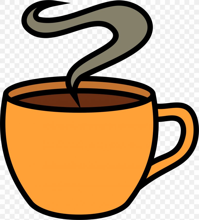 Coffee Cafe Tea Clip Art, PNG, 2430x2682px, Coffee, Artwork, Break, Breakfast, Cafe Download Free