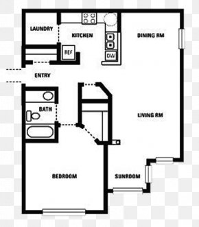 Apartment - Floor Plan Bedroom Bathroom Apartment House PNG