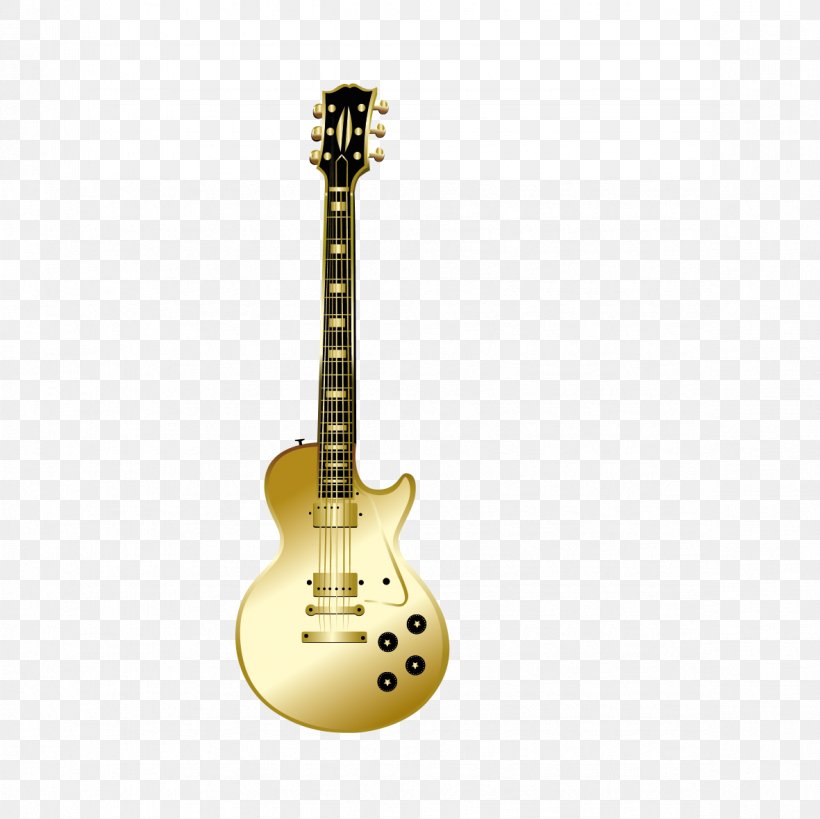 Golden Guitar Musical Instrument, PNG, 1181x1181px, Watercolor, Cartoon, Flower, Frame, Heart Download Free