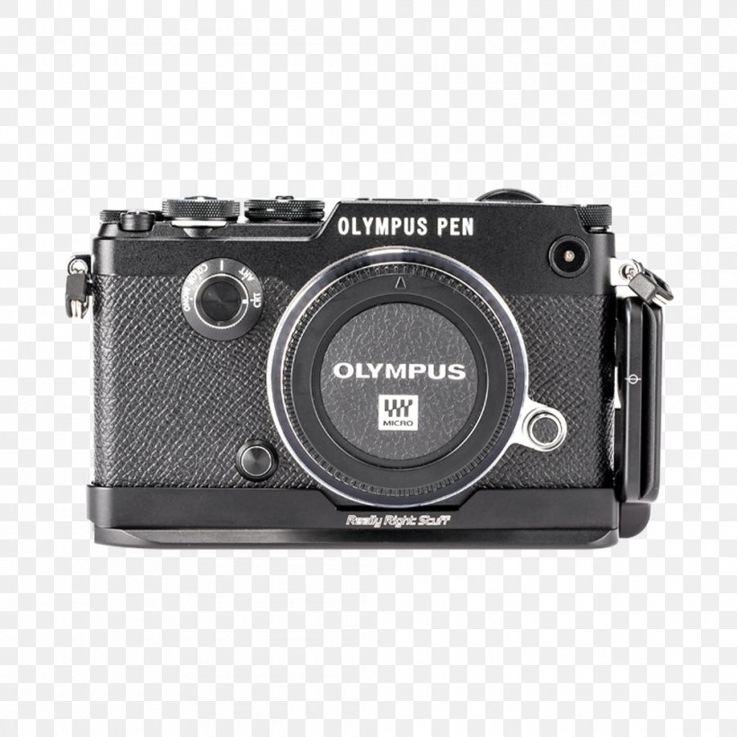 Mirrorless Interchangeable-lens Camera Camera Lens Photographic Film Lens Cover Really Right Stuff BOPF L-SET L-Plate For Olympus PEN-F, PNG, 1000x1000px, Camera Lens, Camera, Camera Accessory, Cameras Optics, Digital Camera Download Free