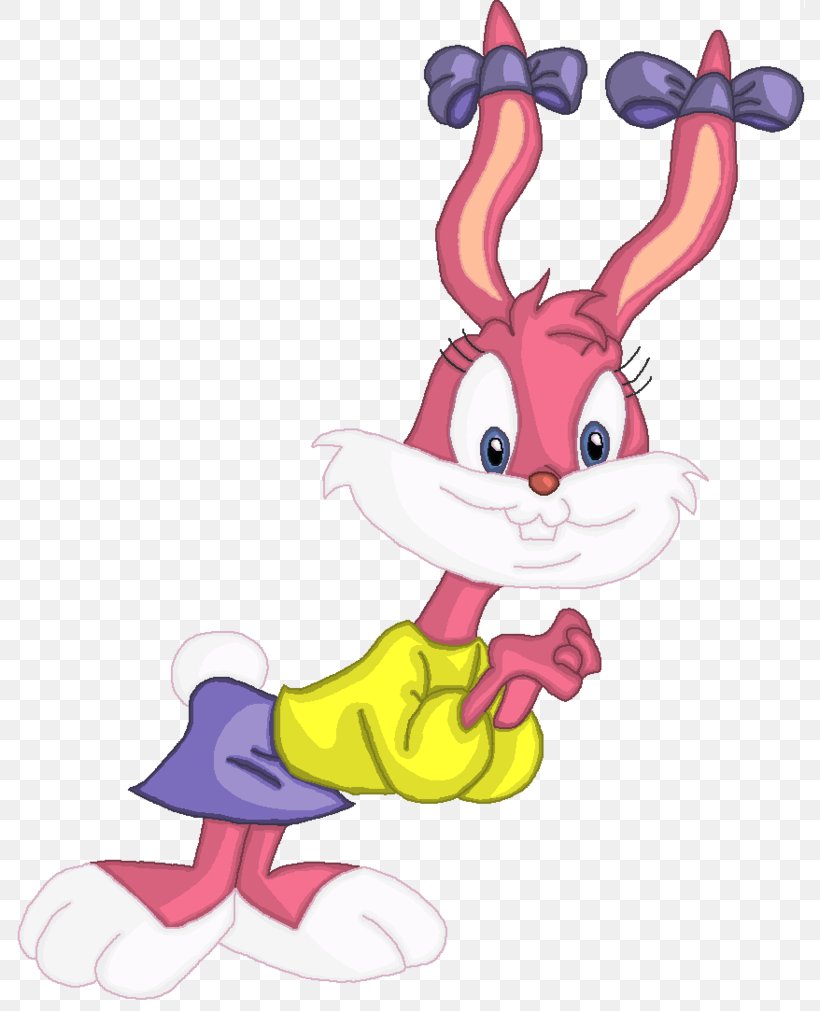 Rabbit Babs Bunny Cartoon Easter Bunny, PNG, 790x1011px, Rabbit, Animal Figure, Art, Babs Bunny, Cartoon Download Free