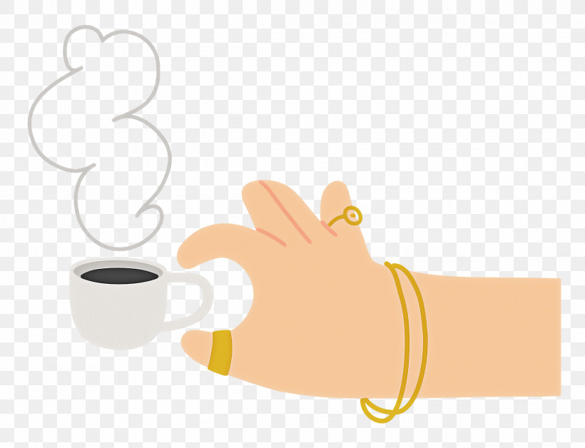 Hand Pinching Coffee, PNG, 2500x1916px, Coffee Cup, Cartoon, Coffee, Cup, Hm Download Free