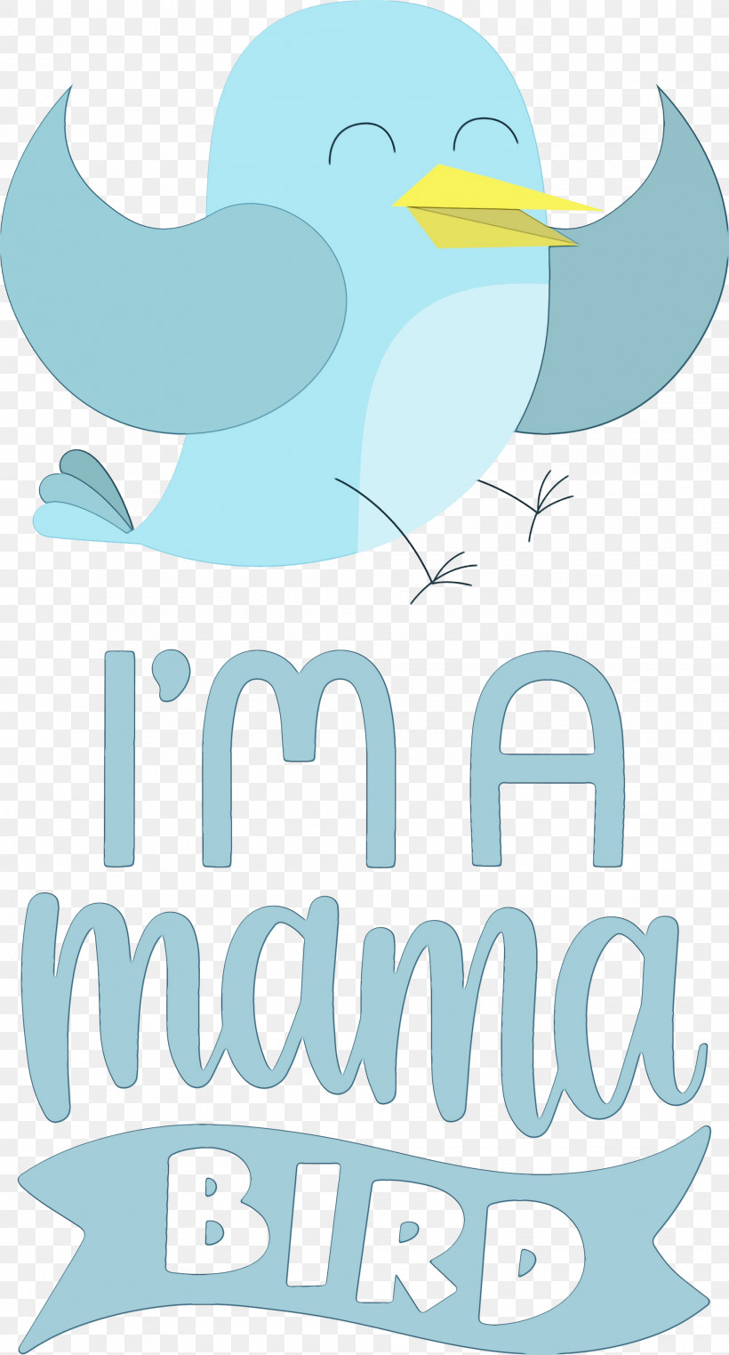 Logo Flightless Bird Cartoon Beak Fish, PNG, 1965x3650px, Mama Bird, Beak, Bird, Cartoon, Fish Download Free