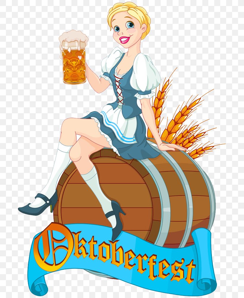 Oktoberfest Beer Royalty-free Illustration, PNG, 709x1000px, Oktoberfest, Art, Beer, Fictional Character, Happiness Download Free
