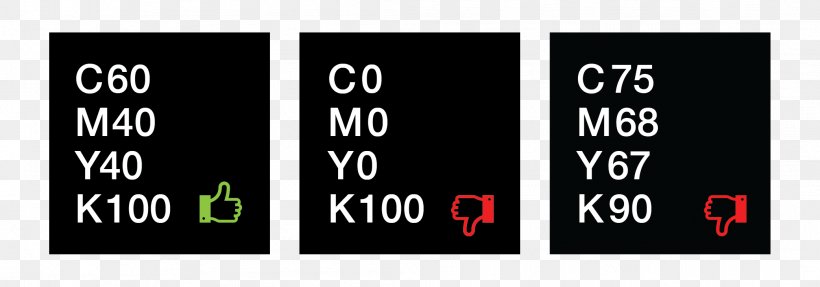 Rich Black CMYK Color Model Ink Printing PNG 2084x730px Rich Black 