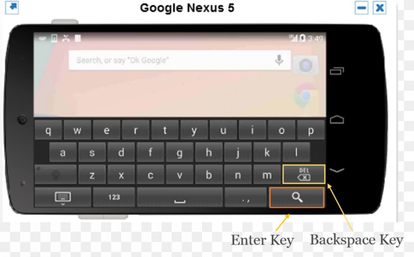Smartphone Feature Phone Computer Keyboard Backspace Handheld Devices, PNG, 1000x622px, Smartphone, Android, Backspace, Cellular Network, Communication Device Download Free
