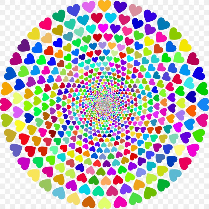 Color Heart Circle Clip Art, PNG, 2298x2298px, Color, Abstract Art, Area, Heart, Hearts Download Free