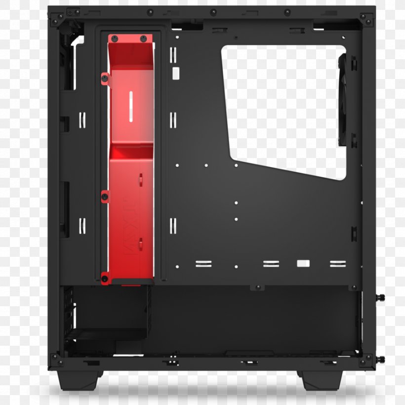 Computer Cases & Housings Power Supply Unit MicroATX Nzxt, PNG, 900x900px, Computer Cases Housings, Atx, Computer Case, Corsair Components, Electronic Device Download Free