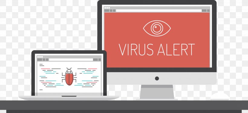 Computer Virus Antivirus Software Malware Computer Security, PNG, 2743x1250px, Computer Virus, Antivirus Software, Brand, Business, Communication Download Free