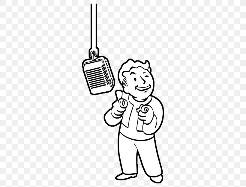 Cartoon Clip Art Image Broadcaster, PNG, 680x624px, Cartoon, Area, Black, Black And White, Broadcaster Download Free