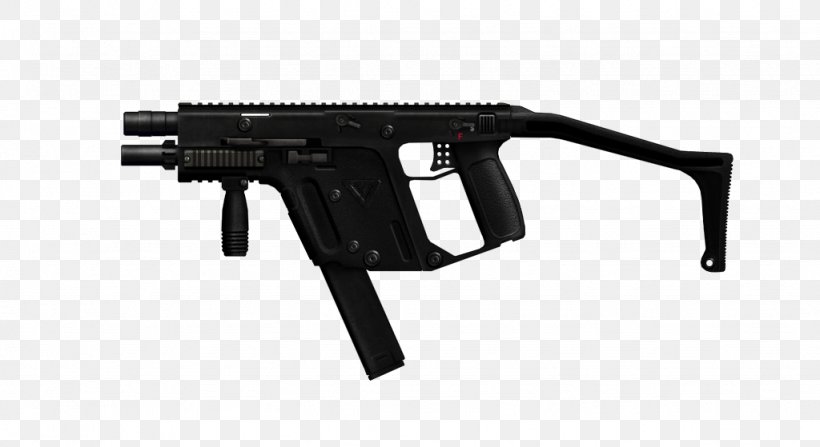 KRISS Vector Firearm Weapon Submachine Gun, PNG, 1024x559px, Watercolor, Cartoon, Flower, Frame, Heart Download Free