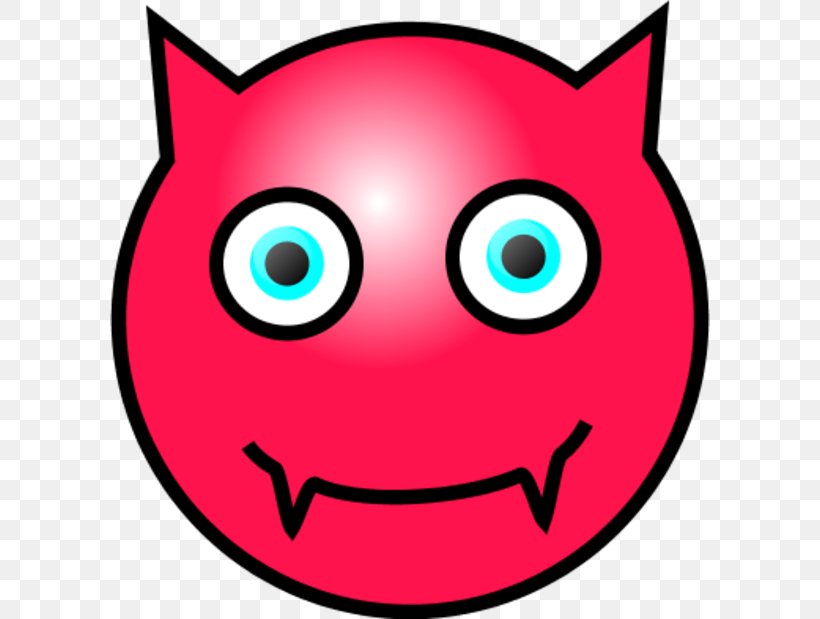 Smiley Emoticon Devil Clip Art, PNG, 600x619px, Smiley, Crying, Devil, Emoji, Emoticon Download Free