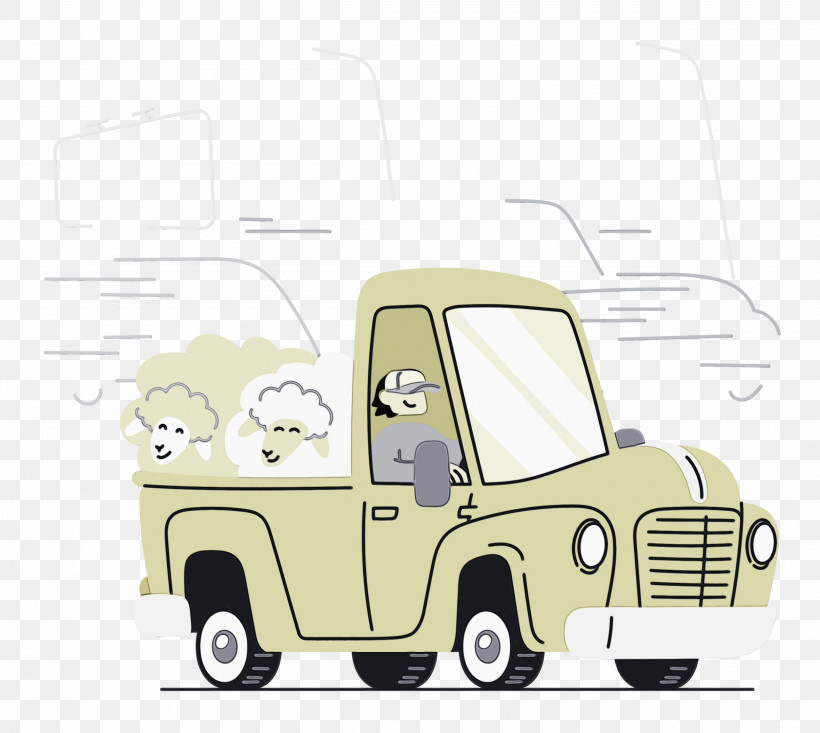 Cartoon Car Drawing Commercial Vehicle Compact Car, PNG, 2500x2235px, Driving, Burger, Car, Cartoon, Commercial Vehicle Download Free