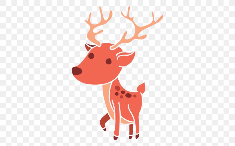 Reindeer Clip Art Illustration Christmas Day, PNG, 512x512px, Reindeer, Animal Figure, Antler, Christmas Day, Deer Download Free