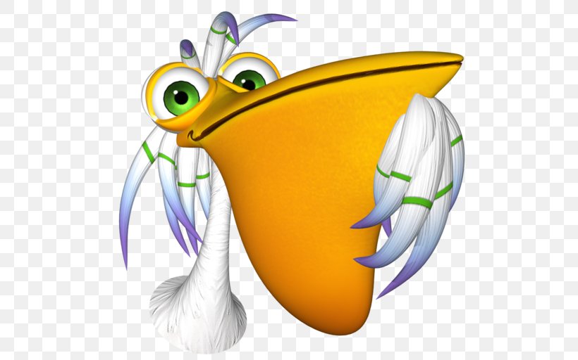 Beak Clip Art Insect Illustration Character, PNG, 512x512px, Beak, Character, Fiction, Fish, Flower Download Free