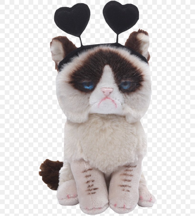 Grumpy Cat Whiskers Plush Hello Kitty, PNG, 502x910px, Watercolor, Cartoon, Flower, Frame, Heart Download Free