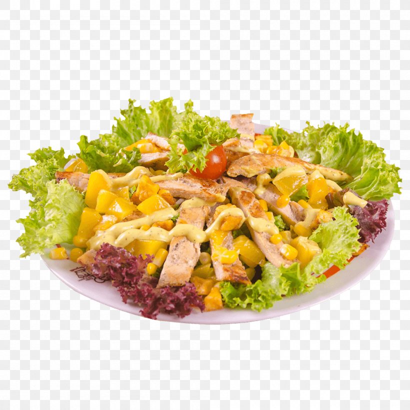 Caesar Salad Pizza Hamburger Tuna Salad Waldorf Salad, PNG, 1000x1000px, Caesar Salad, Cheese, Chicken Meat, Cuisine, Dish Download Free