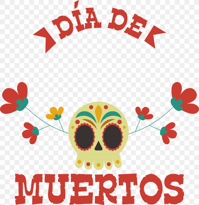 Day Of The Dead Día De Muertos, PNG, 2911x3000px, Day Of The Dead, Abstract Art, Cartoon, D%c3%ada De Muertos, Digital Art Download Free
